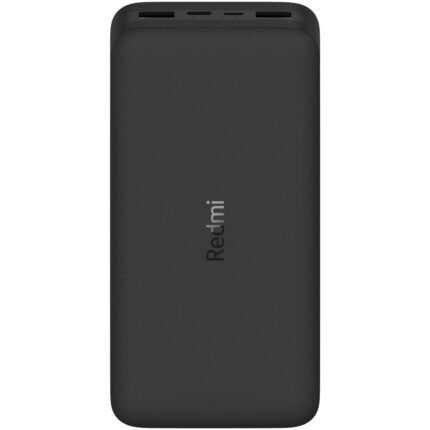 Xiaomi Redmi Powerbank, Külső akkumulátor, 20000 mAh, 18W-os gyorstöltés, Fekete