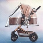 ESŐVÉDŐ FÓLIA BABAKOCSIHOZ, UNIVERZÁLIS, ABLAKOS, VÍZÁLLÓ - Image 2